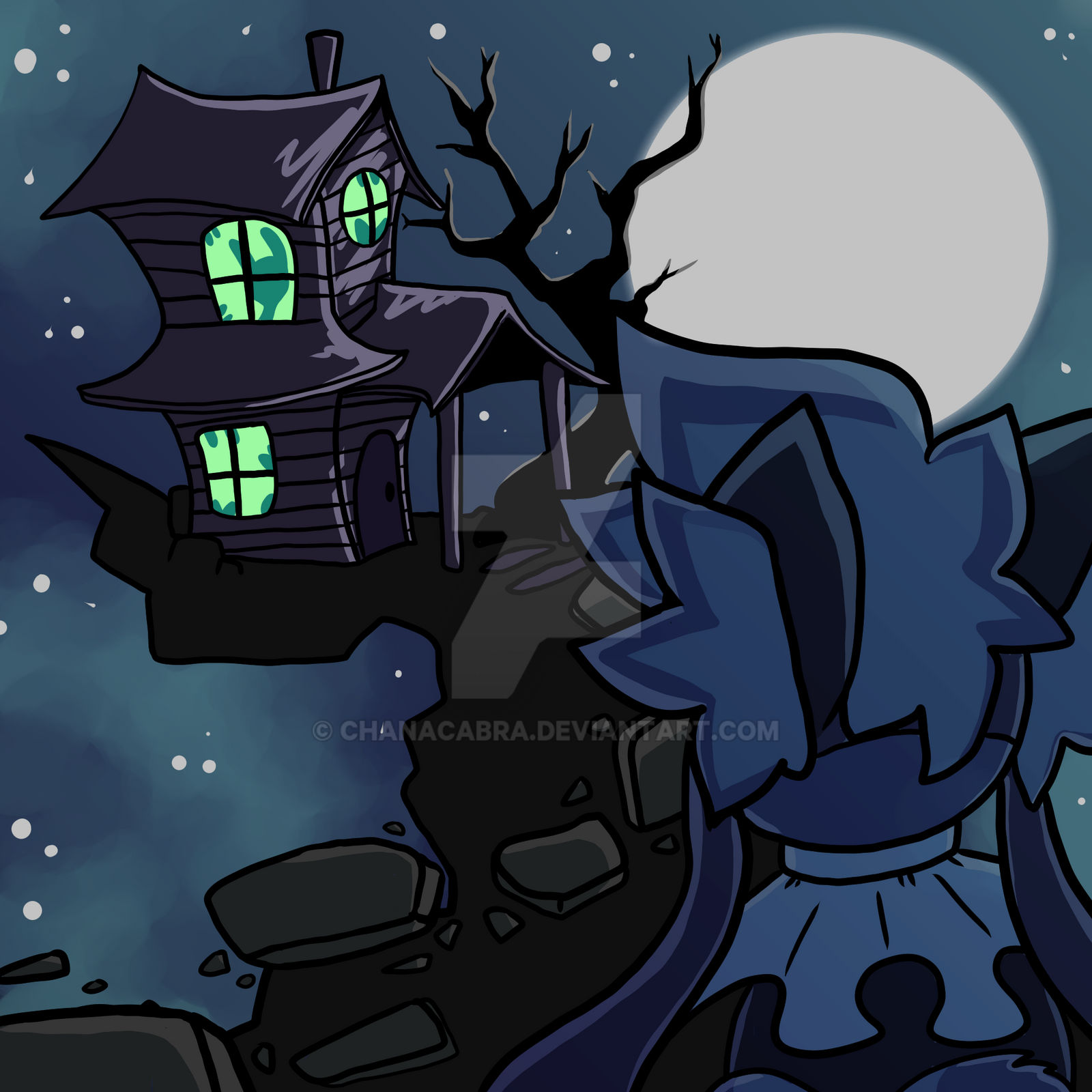 Hydroll Hydroll Haunted House Prompt by Chanacabra on DeviantArt