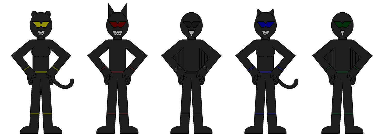 Ha Ha Rangers Psychoharangers by CommanderN on DeviantArt