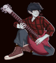 Marshall Lee by almondjuice