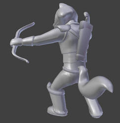 Raccoon Archer Model 2