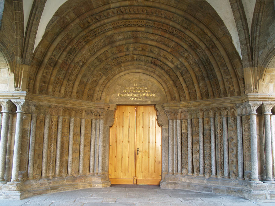 St. Prokop's Basilica entry