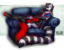 [P][Gift] - Couch Snuggles