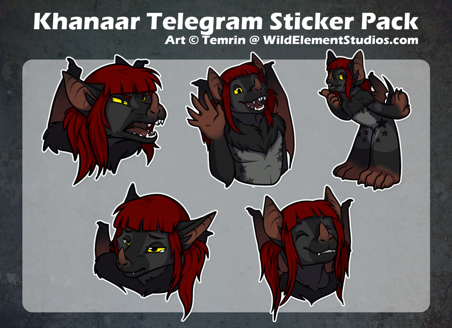 [C] - Khanaar Telegram Stickers