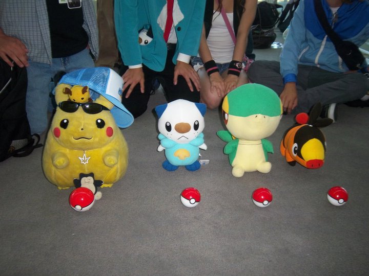 Unova Starters and Hi-Chu