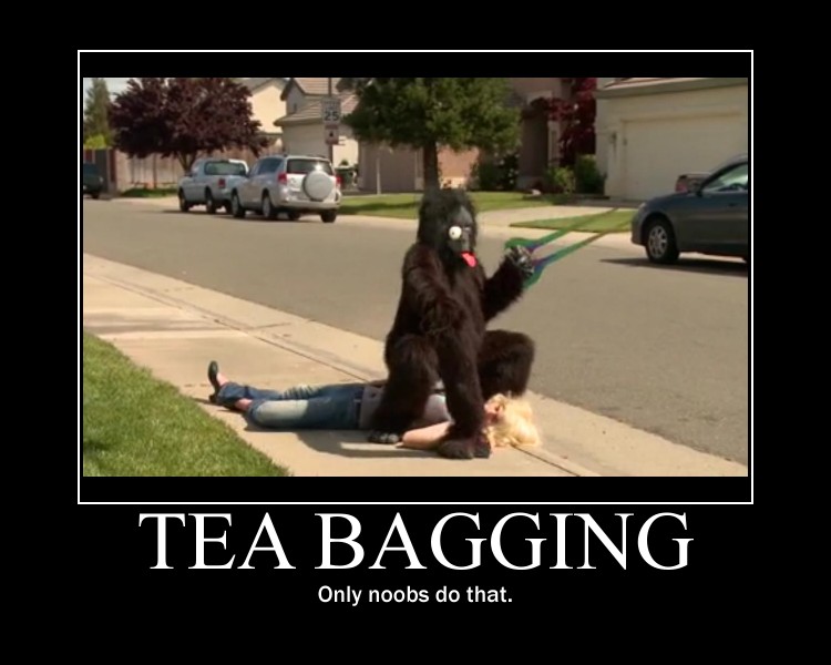 Tea Bagging by htfman114 on DeviantArt