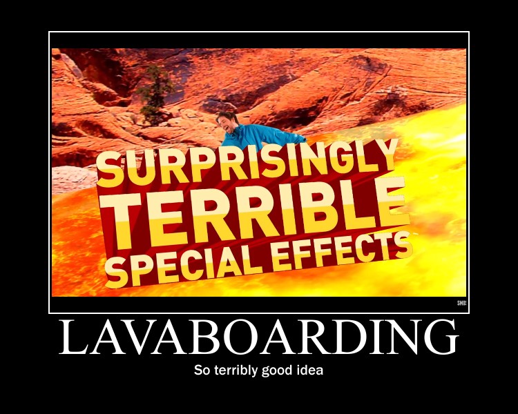 Lavaboarding