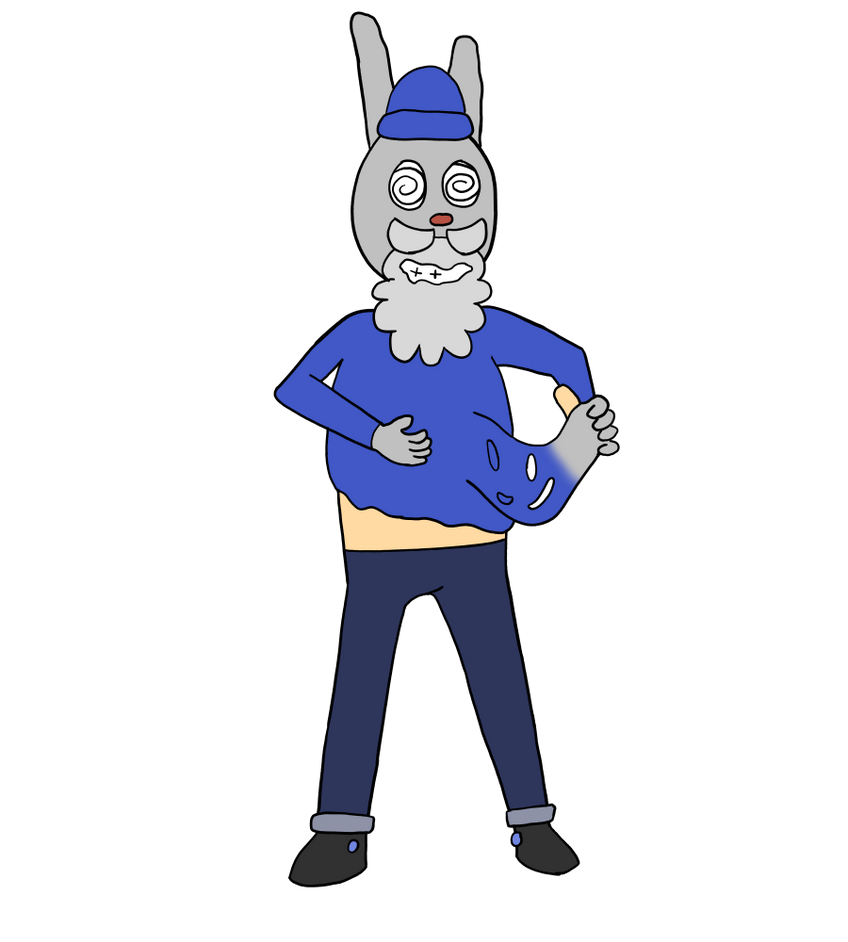 Grampy Rabbit - Bunny Character TF Month by htfman114 on DeviantArt