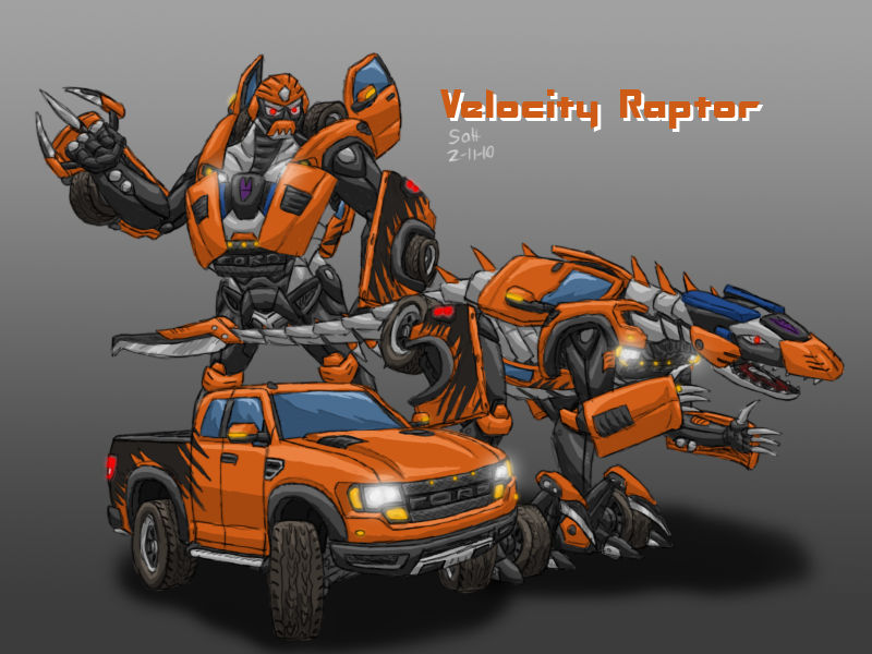 Velocity Raptor OC by ScottaHemi on DeviantArt