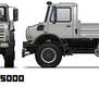 Unimog U5000 pixelcar