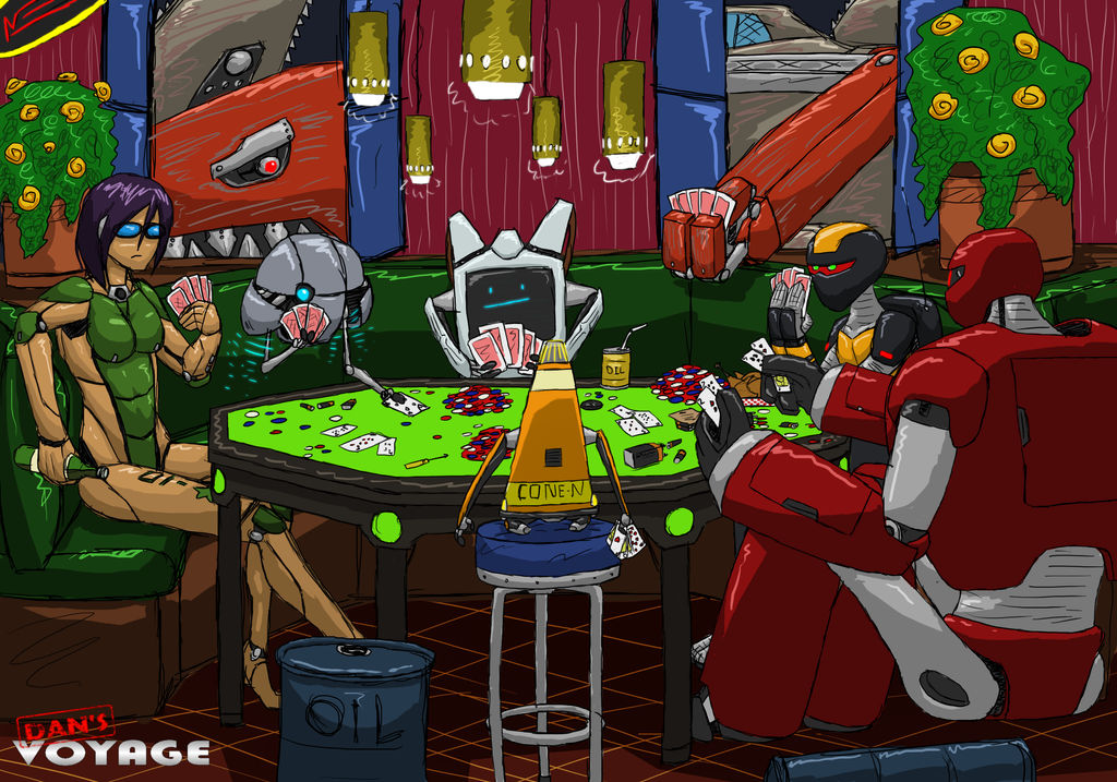 budget Dislocation attract Robot Poker Game by ScottaHemi on DeviantArt