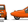 1970 Bond Bug Pixelcar