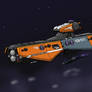 Orange Spaceship