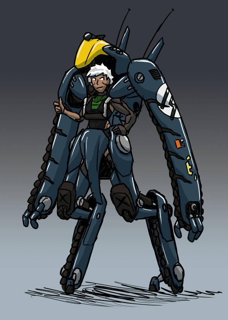 Racing Mech by ScottaHemi on DeviantArt