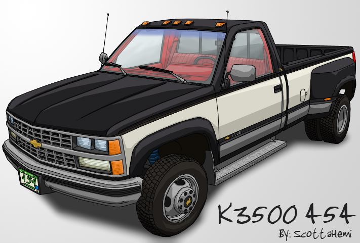 Custom Silverado K3500 454