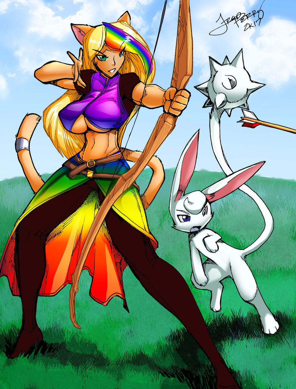 Crystal and Nyssa by Fred Perry Colored by TonyG by Nogistune on DeviantArt