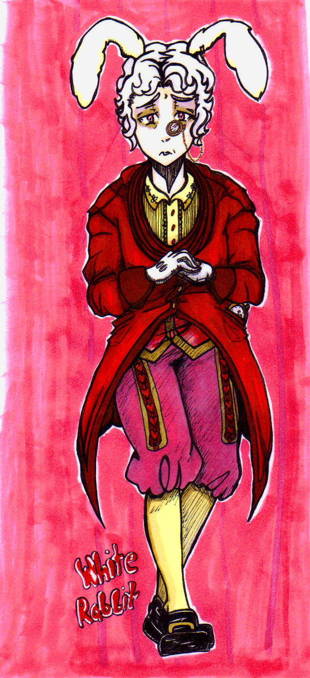 White Rabbit Color Variation 2 by Ravenshore on DeviantArt