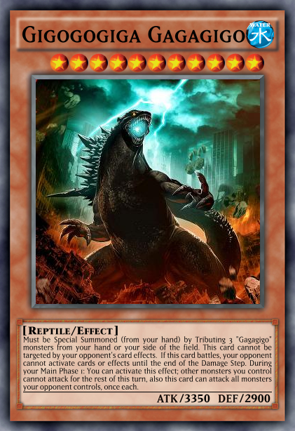 yugioh gagagigo cards Yu-Gi-Oh! Giga IOC-056 1500 In order to fight tremendous evil Gogiga Gagagigo - Ancient Sanctuary
