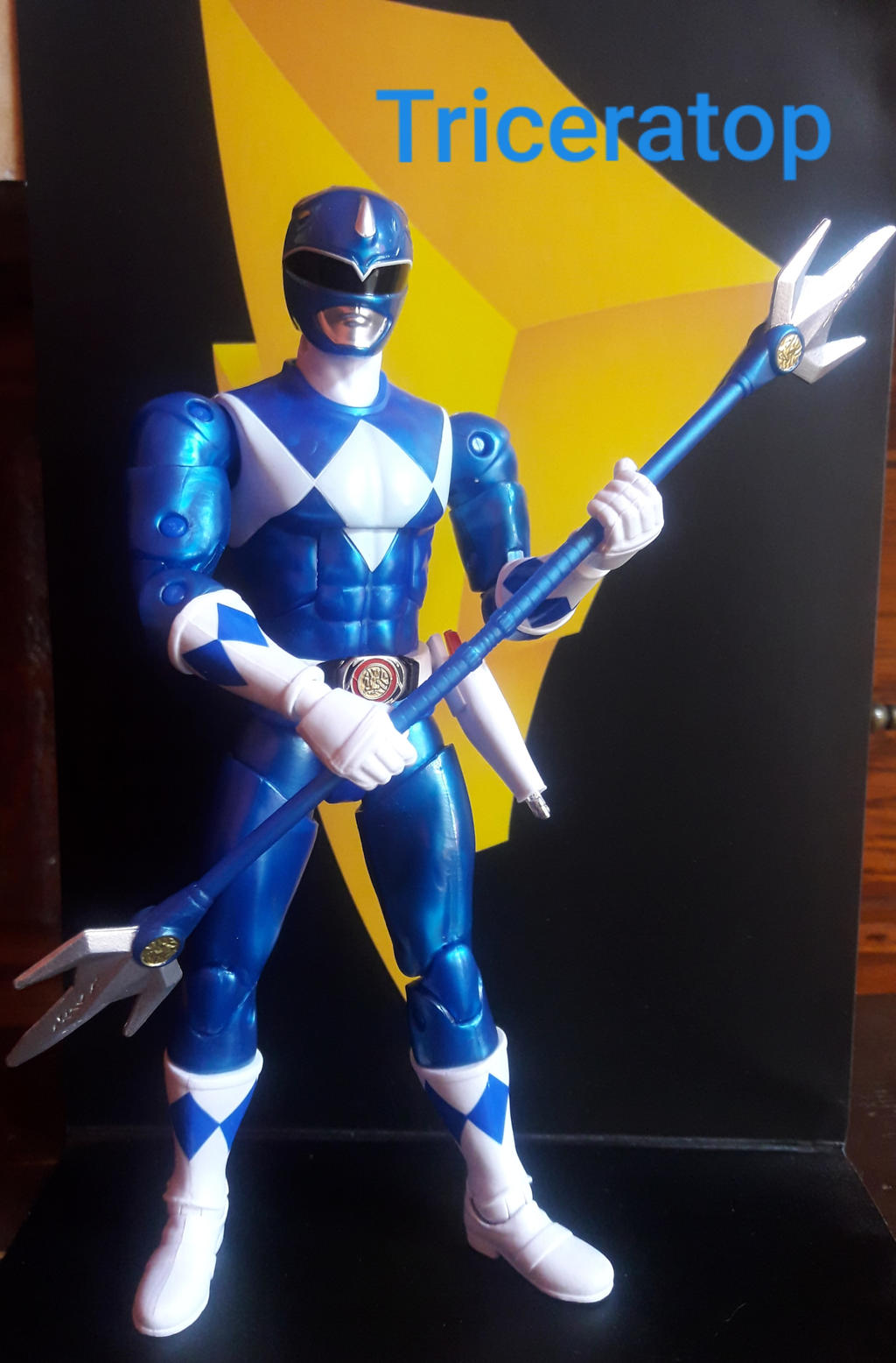 Mmpr Blue Ranger by EddySixX on DeviantArt