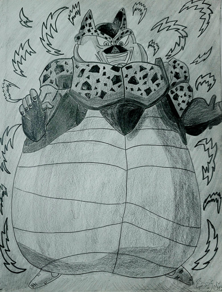 Cell about to Explode by EddySixX on DeviantArt