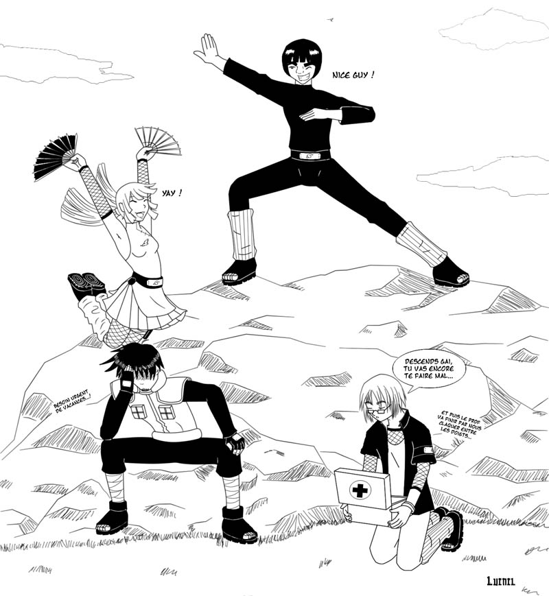 Naruto - Gai team