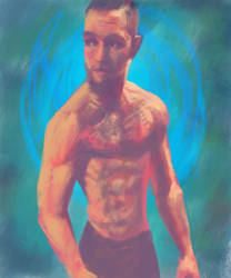 Digital Speed Painting | Conor Mcgregor