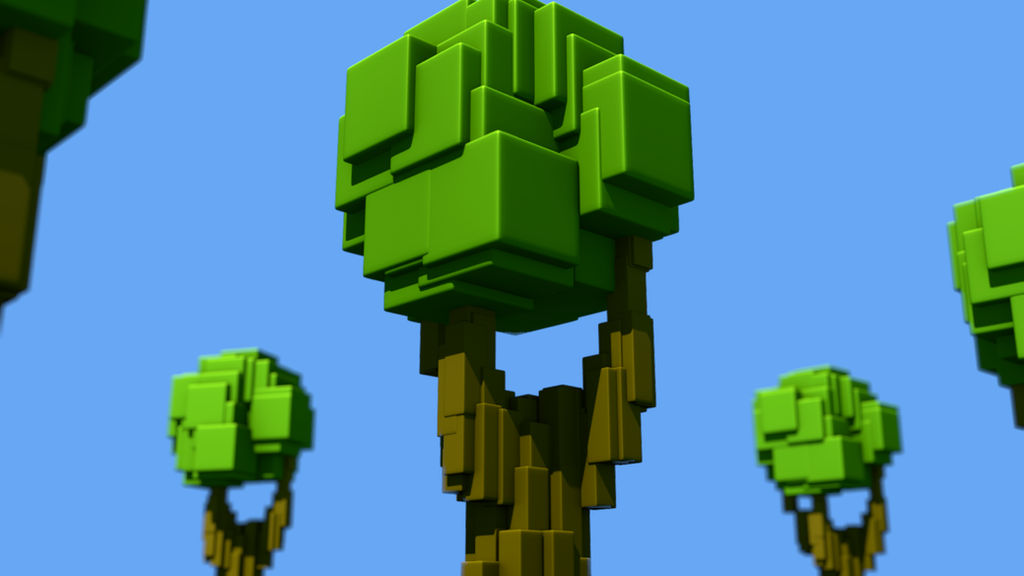 Cubetree Cube_Trees by Orihimetaichou on DeviantArt
