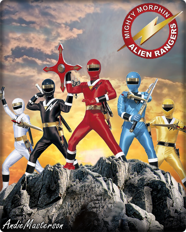 Alien Rangers Deviantart Mighty Morphin Alien Rangers by AndieMasterson on DeviantArt
