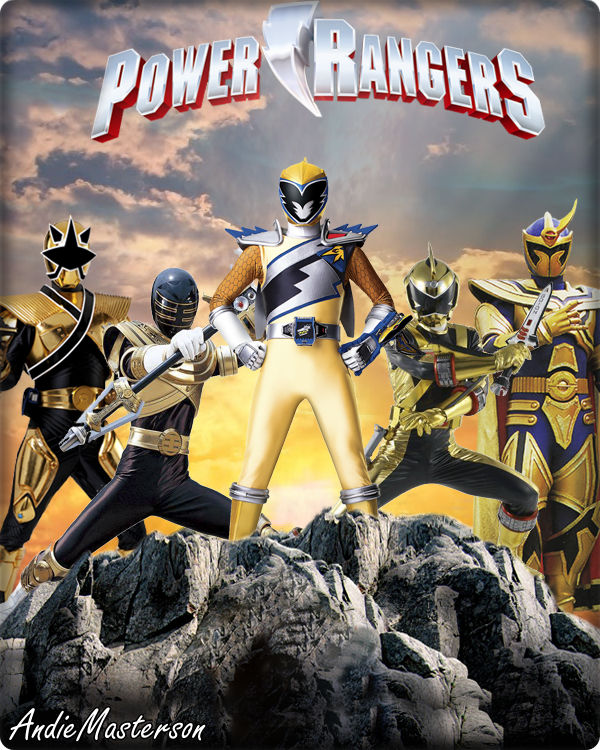 Power Rangers ~ Forever Gold by AndieMasterson on DeviantArt