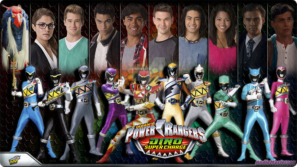 Power Rangers Dino Super Charge by AndieMasterson on DeviantArt