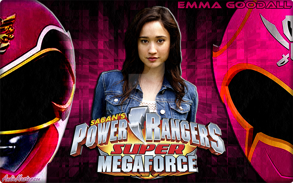 Emma Pink Power Ranger Power Rangers Super Mega Force Pink Ranger