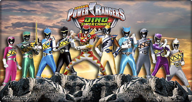 Power Rangers Dino Super Charge by AndieMasterson on DeviantArt