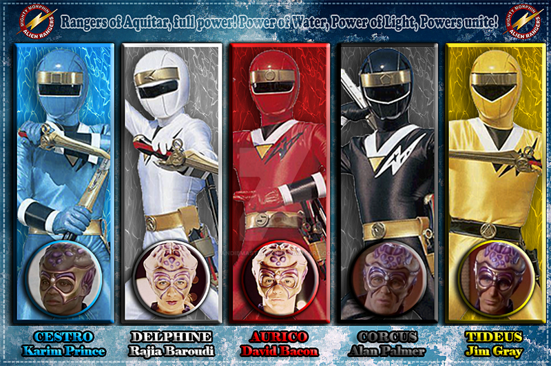 Alien Rangers Deviantart Mighty Morphin Alien Rangers by AndieMasterson on DeviantArt