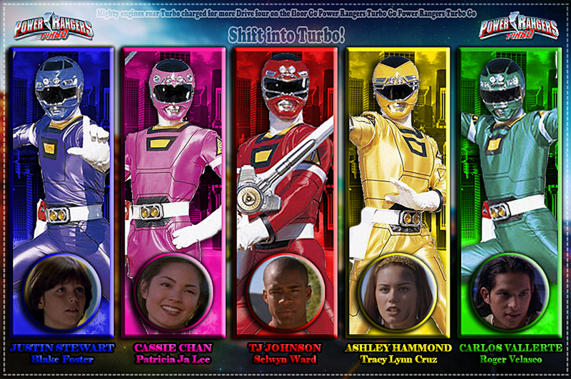 Power Rangers Turbo Graphic