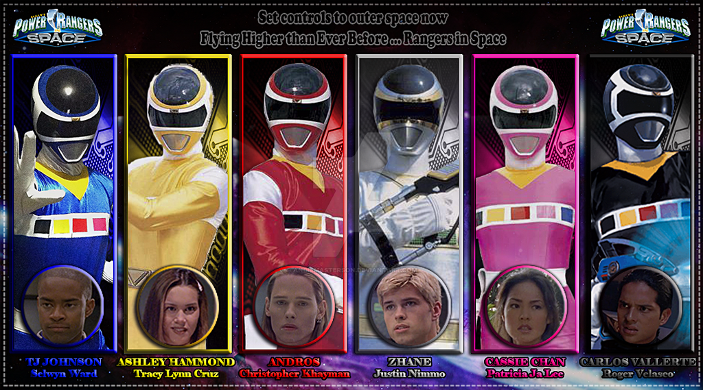 Power Rangers In Space by AndieMasterson on DeviantArt