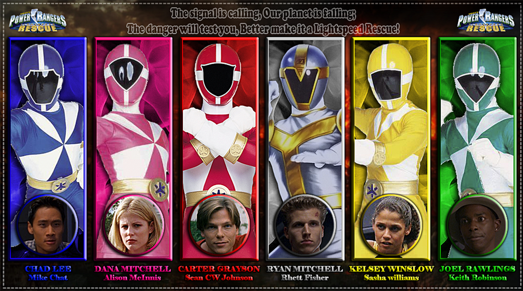 Power Rangers Lightspeed Rescue by AndieMasterson on DeviantArt