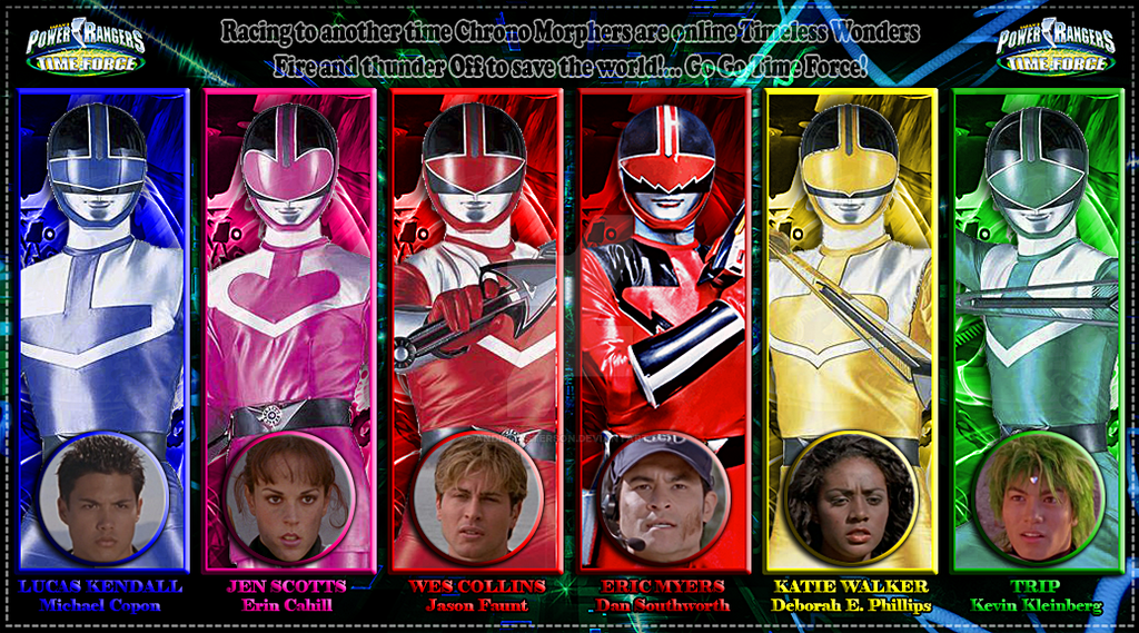 Amazon Power Rangers Time Force
