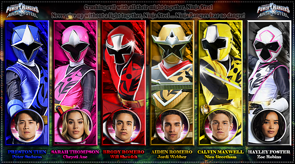Power Rangers Ninja Steel by AndieMasterson on DeviantArt