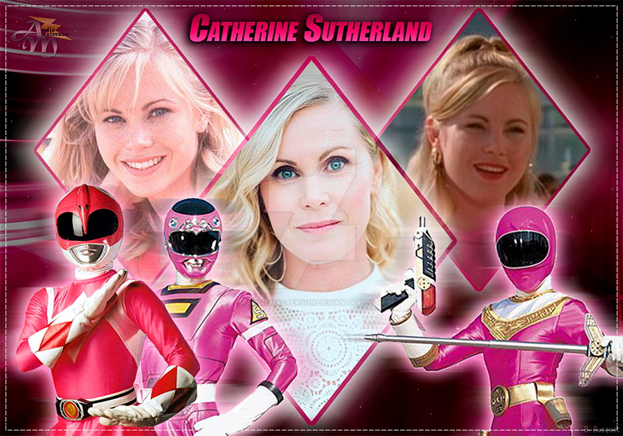 Catherine Sutherland (Pink Ranger) by AndieMasterson on DeviantArt