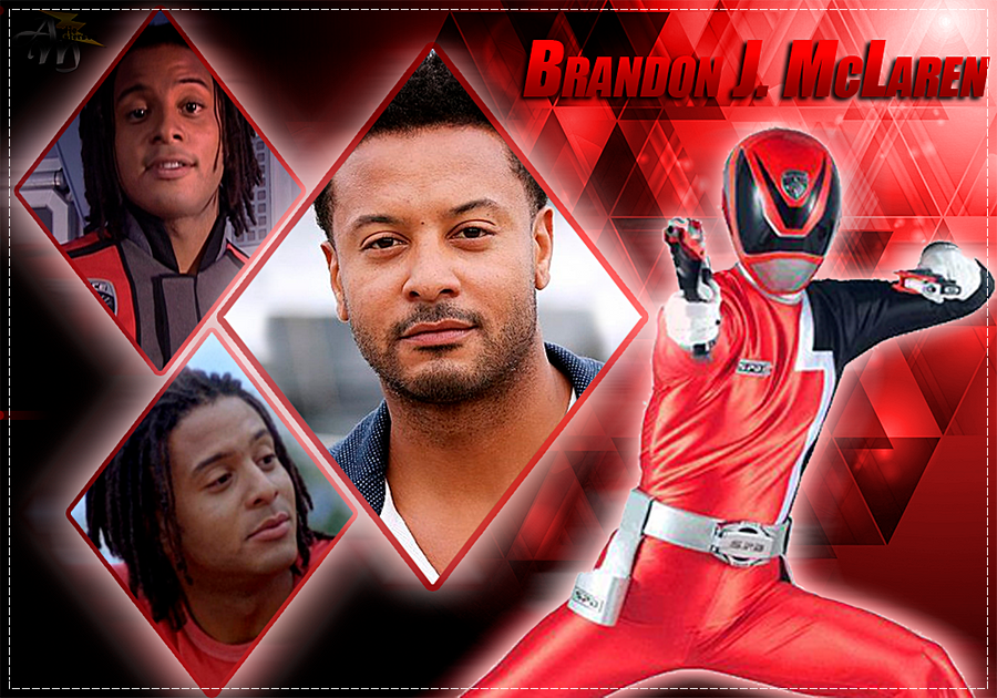 Power Rangers Brandon Brandon Jay McLaren (Red Ranger) by AndieMasterson on DeviantArt