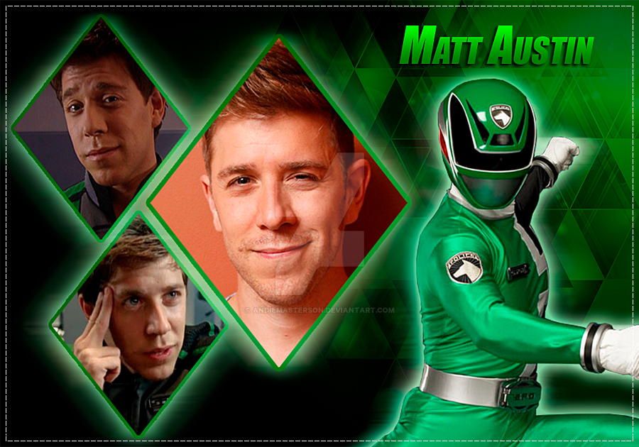 Matt Austin (Green Ranger) by AndieMasterson on DeviantArt