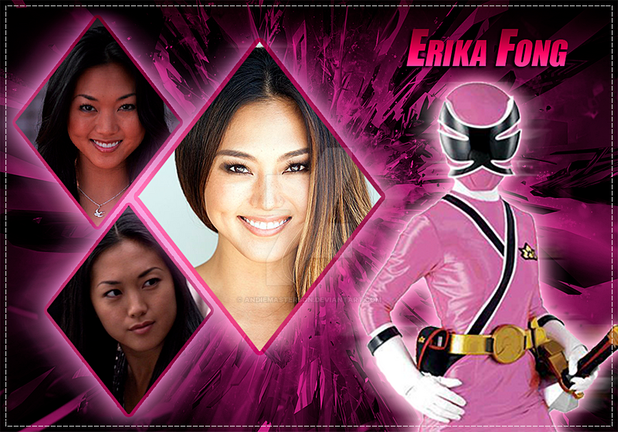 Erika Fong (Pink Ranger) by AndieMasterson on DeviantArt