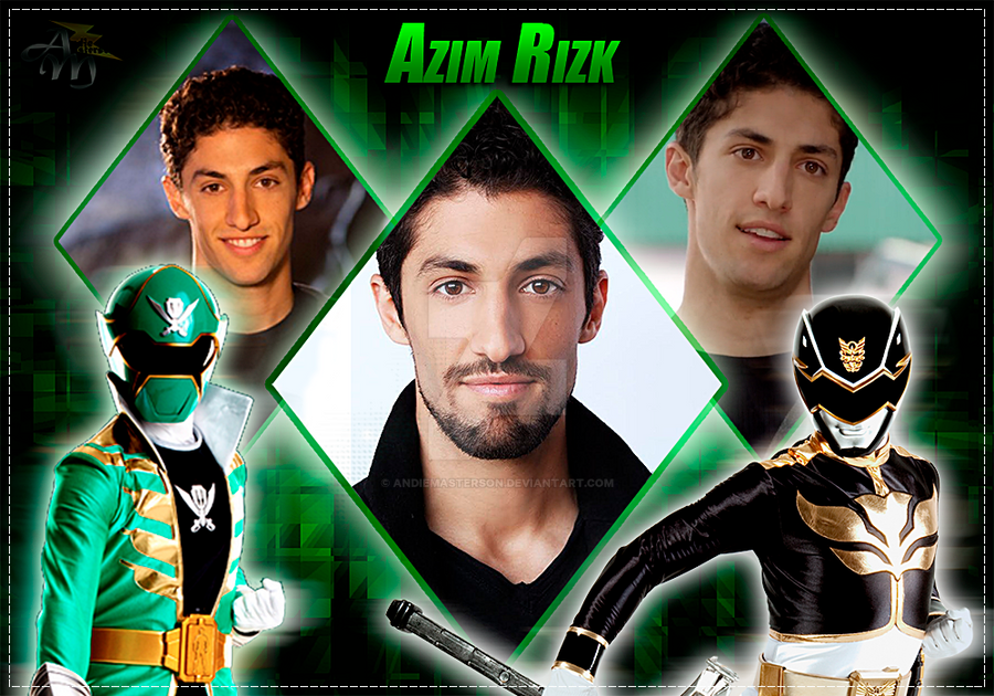 Azim Rizk (Black/Green Ranger) by AndieMasterson on DeviantArt