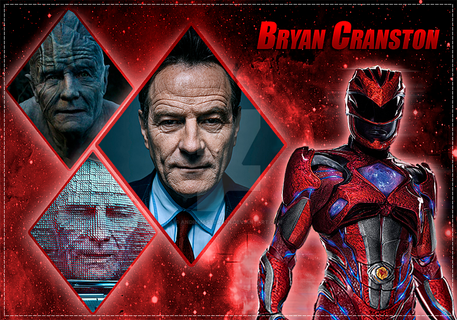 Bryan Ranger Bryan Cranston (Red Ranger) by AndieMasterson on DeviantArt
