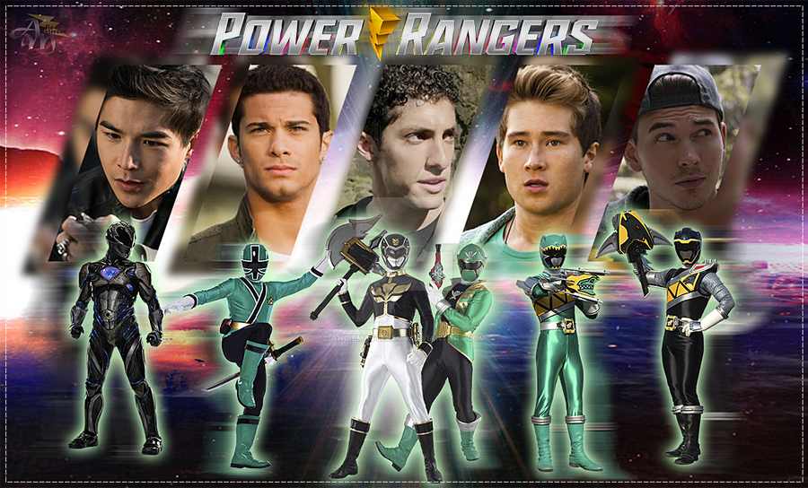 Black and Green Rangers 2010 - 2020 by AndieMasterson on DeviantArt