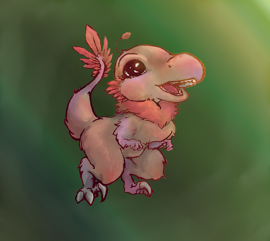 Rose Raptor UwUtah Raptor by Rose-Anthoney on DeviantArt