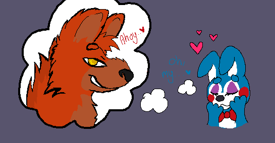 Hooray for MSPaint - Bon X Fuzzbutt again