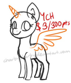 $3/300 points MLP YCH (unlimited slots)