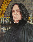 Snape by ObsidianSerpent