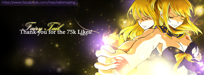 Fairy Tail Lucy 75k likes