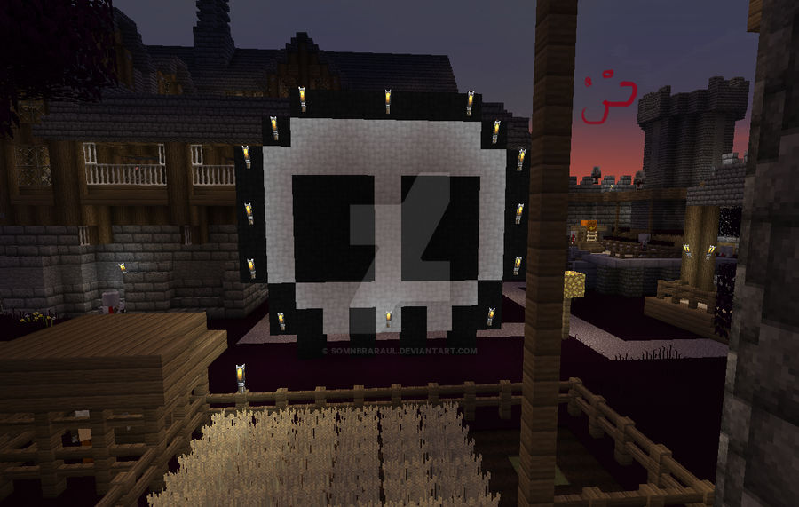 Minecraft Rave Skull skull minecraft by SomnbraRaul on DeviantArt